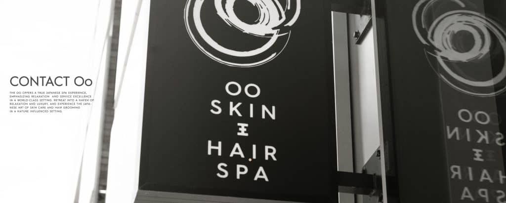oo spa store sign