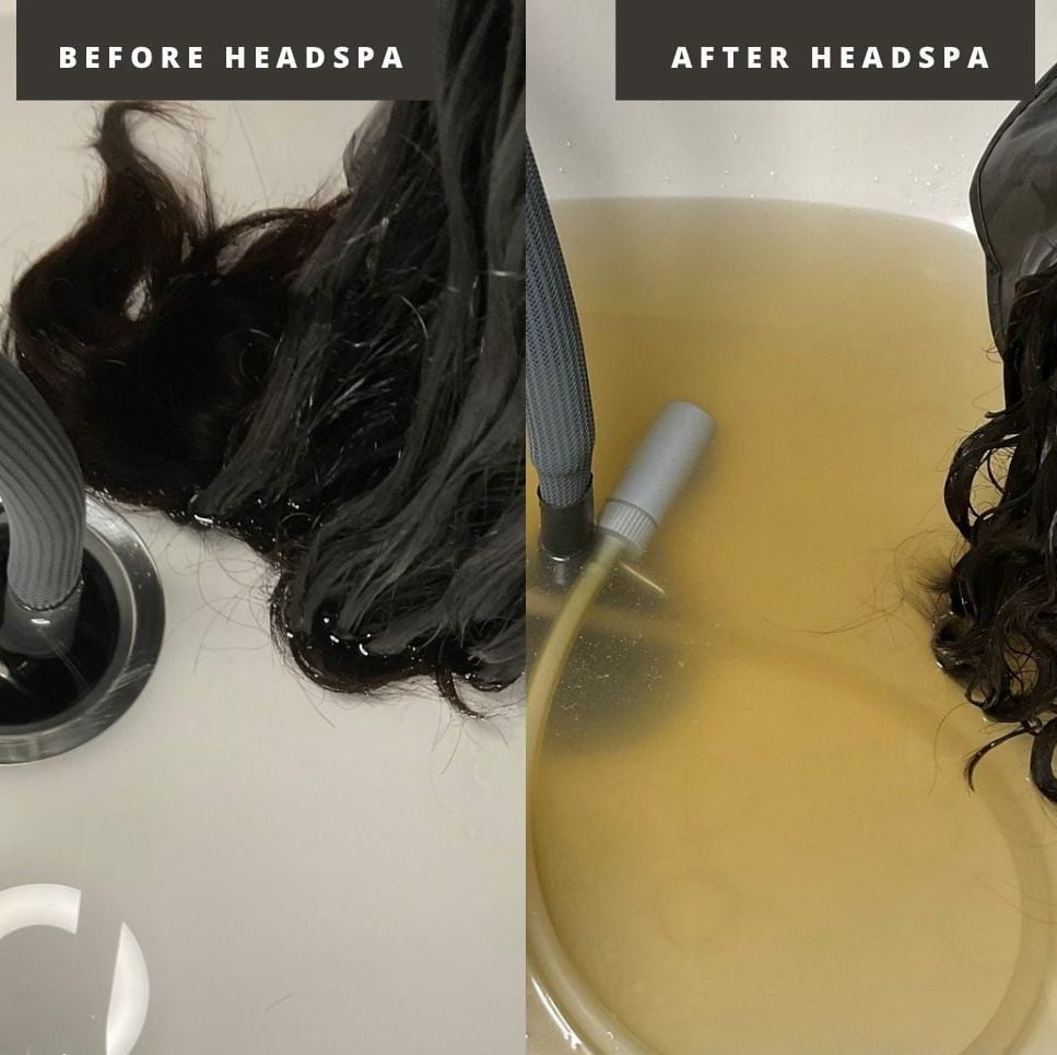 headspa before after