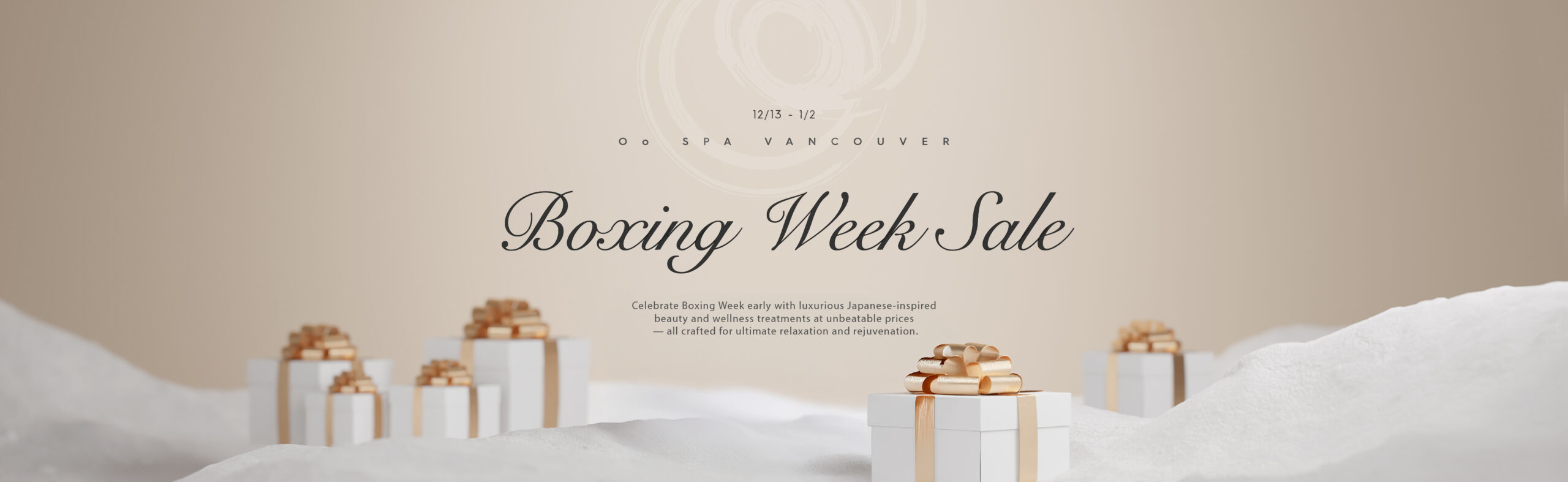 main boxing week promotional banner